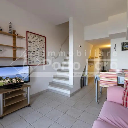 3 Centro - Bilocale Con Terrazza Vista Mare Porto Faro דירה פאלאו