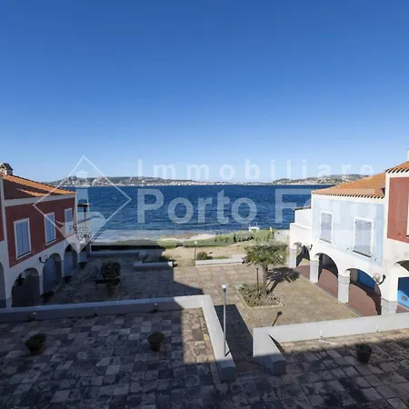 3 Centro - Bilocale Con Terrazza Vista Mare Porto Faro * Palau