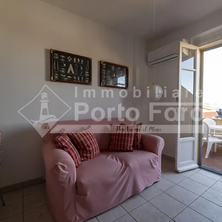 3 Centro - Bilocale Con Terrazza Vista Mare Porto Faro פאלאו